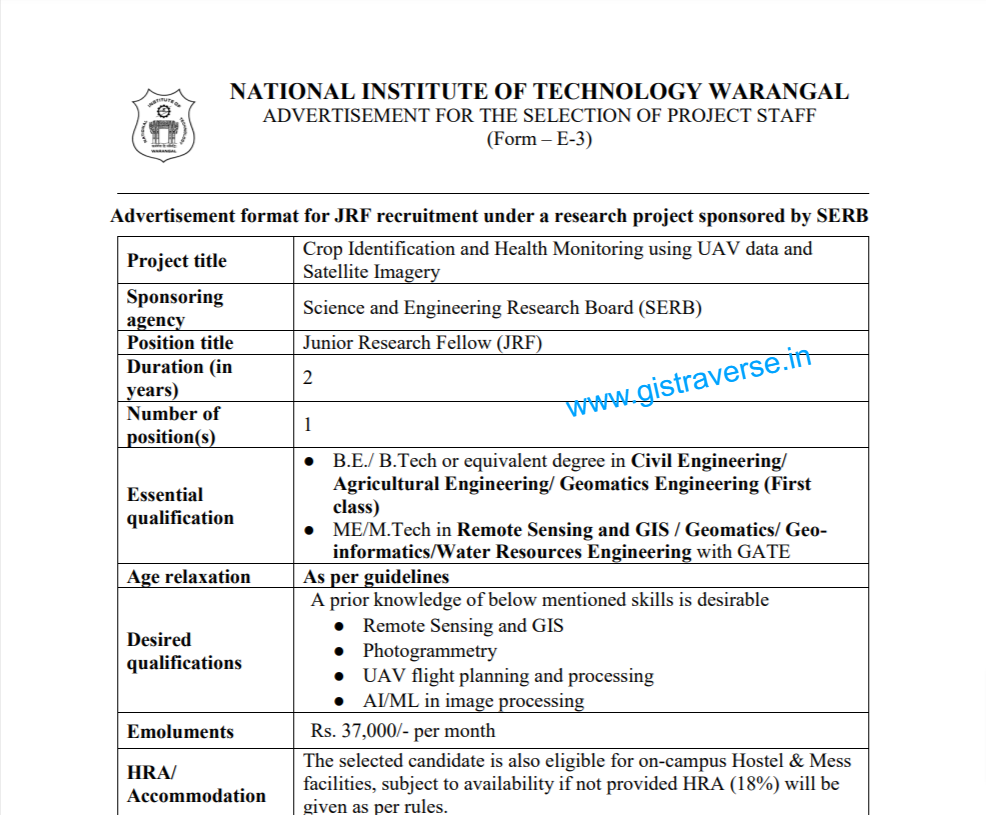 Junior Research Fellow